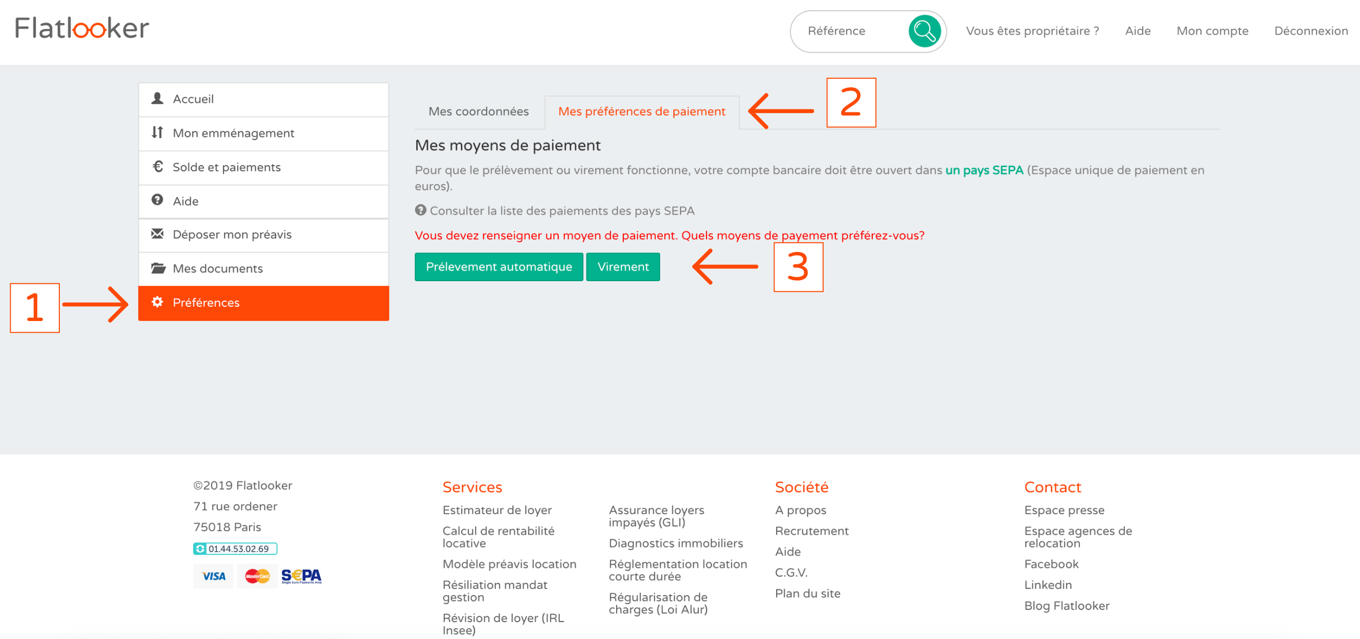 comment payer mon loyer par virement bancaire